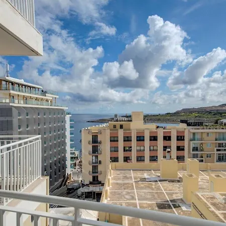 Daire Brand-new Stylish Seaside Escape In Qawra, Steps From The Sea St. Paul's Bay